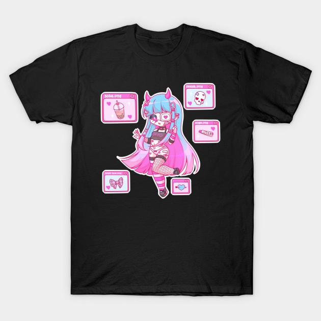 Sky Demon T-Shirt by KyuuChanDesu